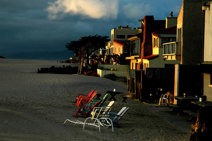 Sunset, Hollywood Beach,